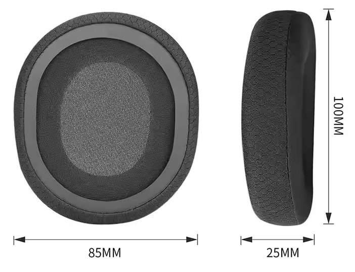 Nauszniki Pady Gąbki do SteelSeries Arctis 1 3 5 7 9 Pro ŻELOWE WYPEŁNIENIE