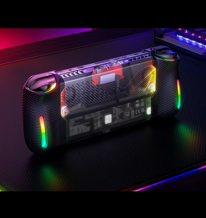 Osłona Etui Sylikonowy Grip JSAUX do konsoli Asus ROG Ally X PC0113 Czarny