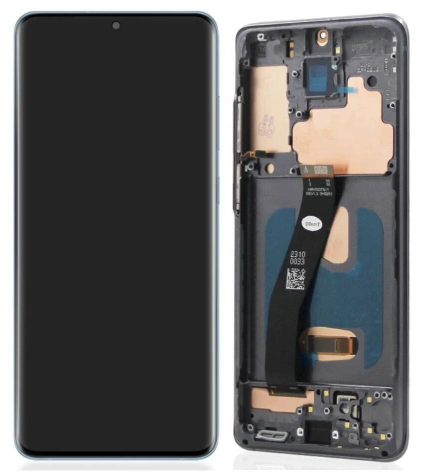 Wyświetlacz LCD + ekran dotykowy Samsung Galaxy S20 G980 G980F Incell Ramka czarna