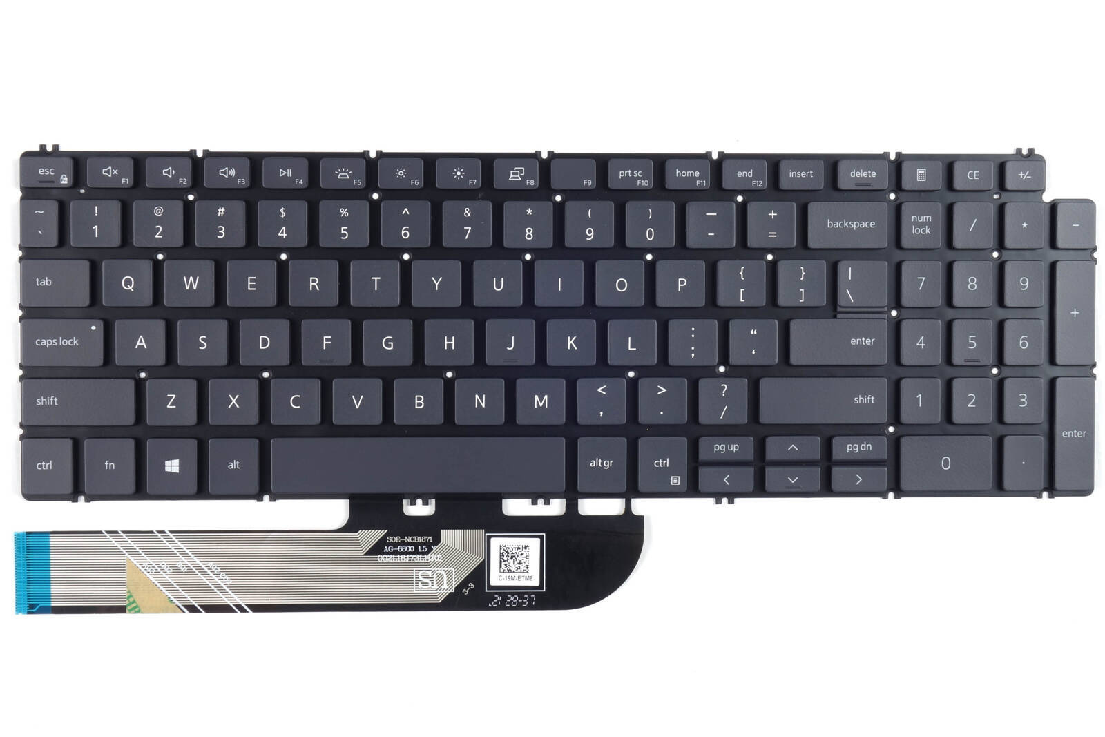 Klawiatura DELL Inspiron 5584 5593 LED