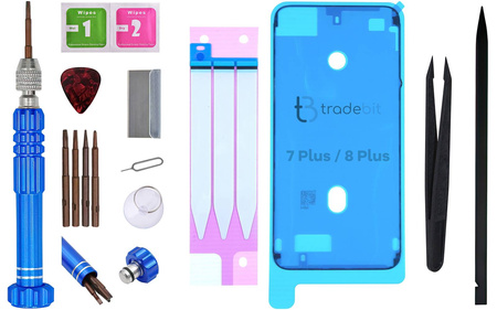 ZESTAW Bateria do Apple iPhone 7 Plus REPART 3600mAh większa pojemność + narzędzia + uszczelka pod ekran