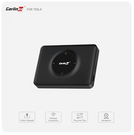 Adapter bezprzewodowy Carlinkit CPC200-T2C CarPlay dla TESLA Model Y S 3 X