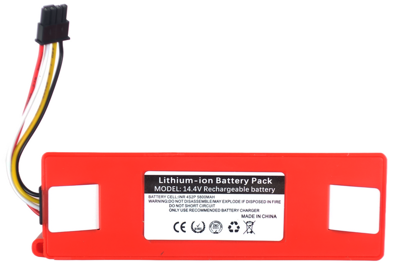 Bateria do Xiaomi Roborock S50 S51 S55 T4 T60 14,4V 5800mAh BRR-2P4S-5200S