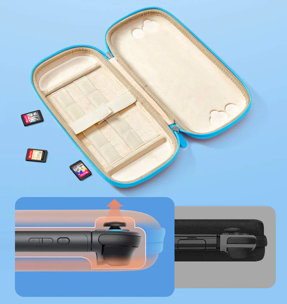 Pomarańczowe Etui Ultra-cienkie lekkie JSAUX do konsoli Nintendo Switch 2