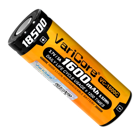 Akumulator bateria ogniwo VariCore VC-1600C 18500 Li-ion 3.7V 1600mAh