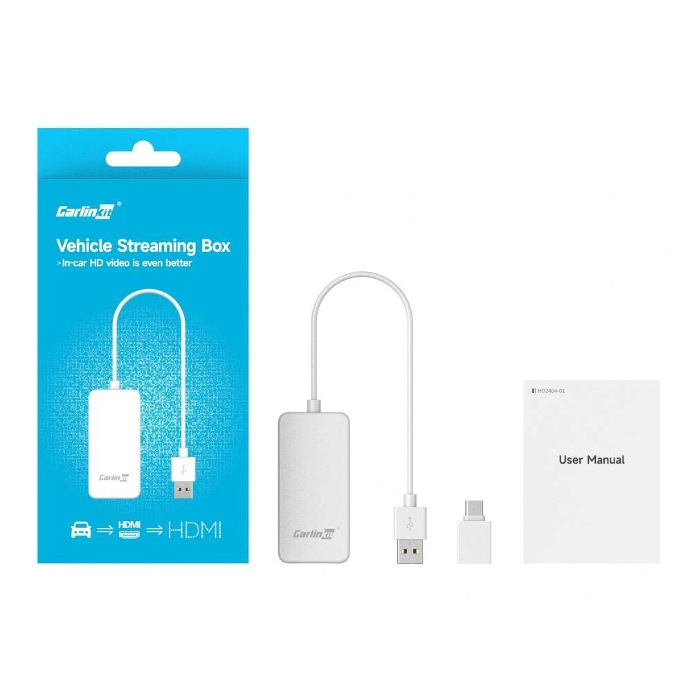 Adapter Przejściówka Carlinkit HDMI Streaming Box Apple CarPlay