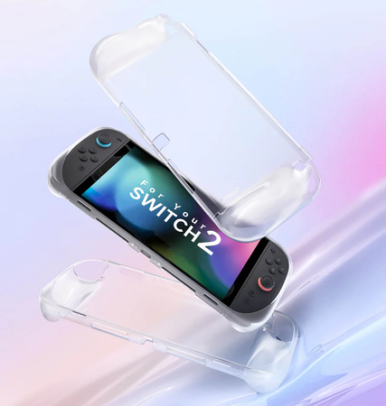 Etui ochronne TPU Transparentna Nakładka JSAUX do konsoli Nintendo Switch 2