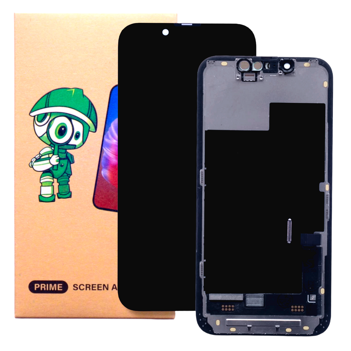 Oryginalny wyświetlacz LCD do Apple iPhone 13 Mini Wymieniona szybka BEZ IC