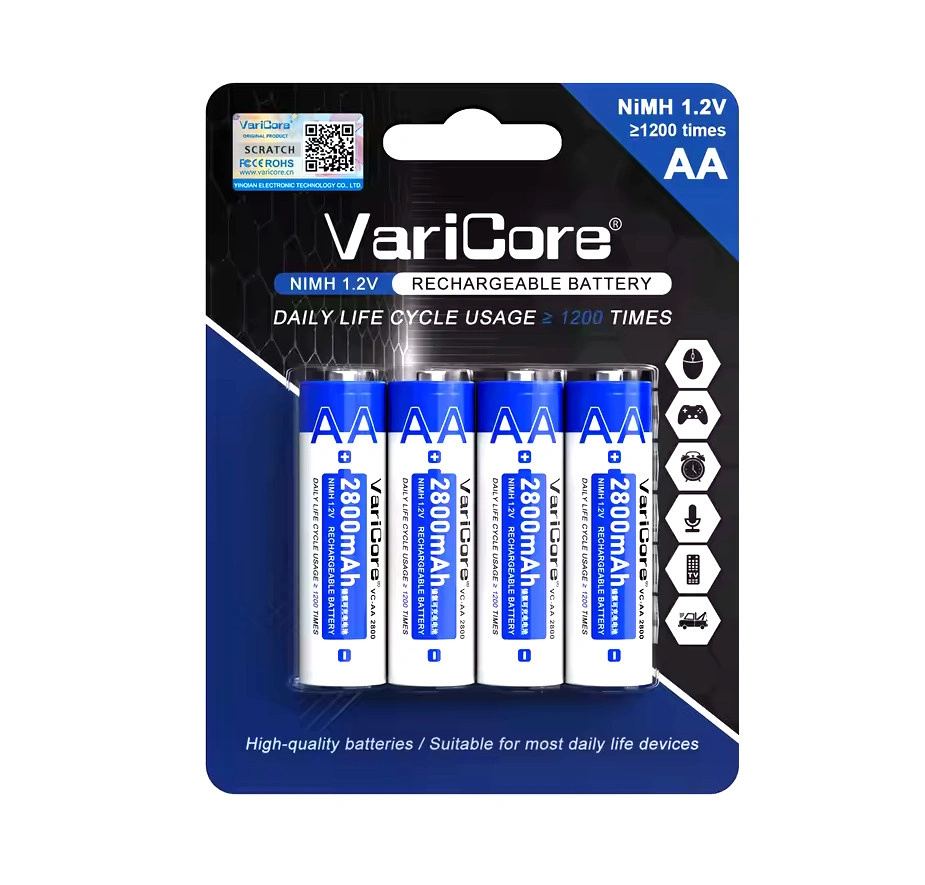 Akumulator bateria ogniwo VariCore VC-AA 2800 AA-Ni-MH 1.2V 2800mAh 4-pak