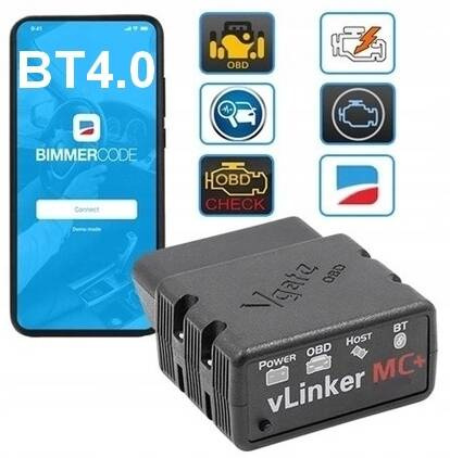 Interfejs Vgate vLinker MC+ Bluetooth 4.0 Bimmercode Forscan Android iOS