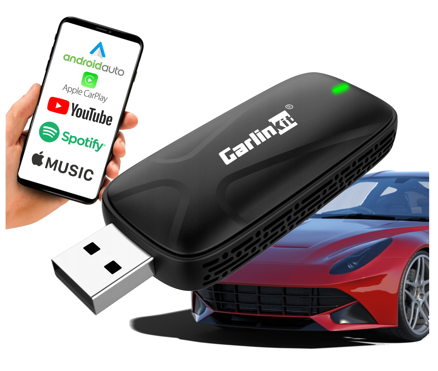 Adapter CarlinKit Mini SE X2air Apple CarPlay Android Auto Bezprzewodowy
