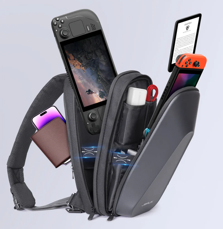 JSAUX plecak etui pokrowiec na konsolę Asus ROG ALLY Steam Deck Nintendo Switch