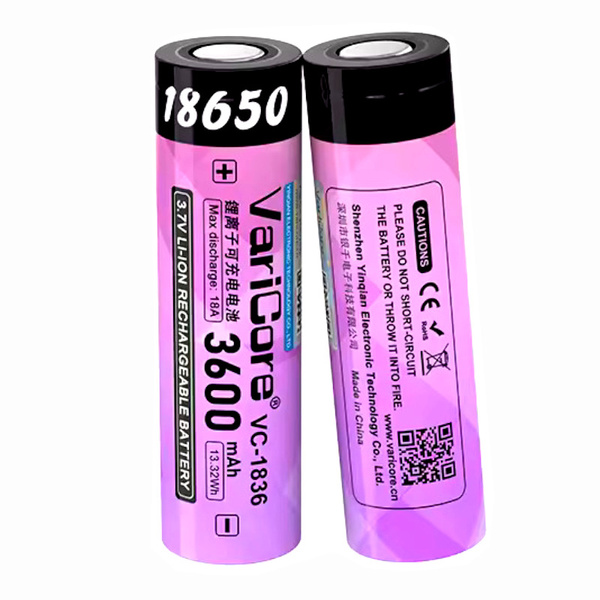 Akumulator bateria ogniwo VariCore VC-1836 18650 Li-ion 3.7V 3600mAh