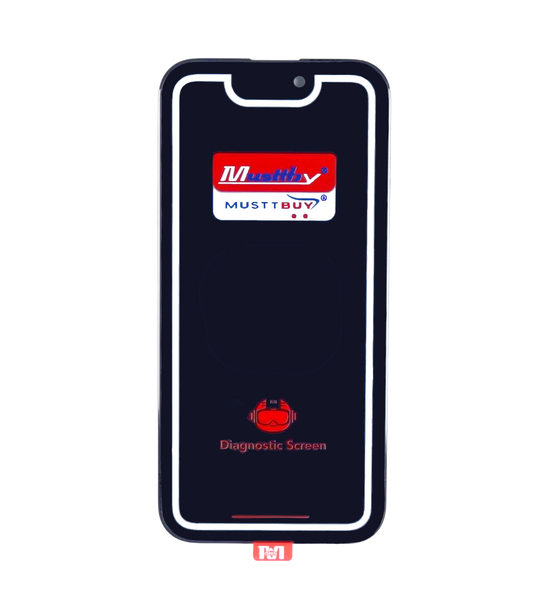 Wyświetlacz Soft OLED Programowalny do Apple iPhone 15 Pro 120Hz + szkło hartowane z aplikatorem
