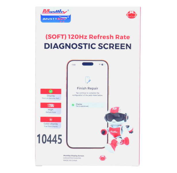 Wyświetlacz do Apple iPhone 16 Pro 120Hz z taśmą Light Sensor Diagnostic