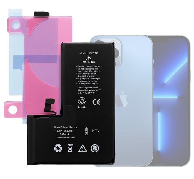 Bateria Akumulator do iPhone 13 Pro Powiększona 3330mAh BEZ KOMUNIKATU