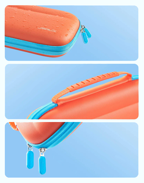 Pomarańczowe Etui Ultra-cienkie lekkie JSAUX do konsoli Nintendo Switch 2
