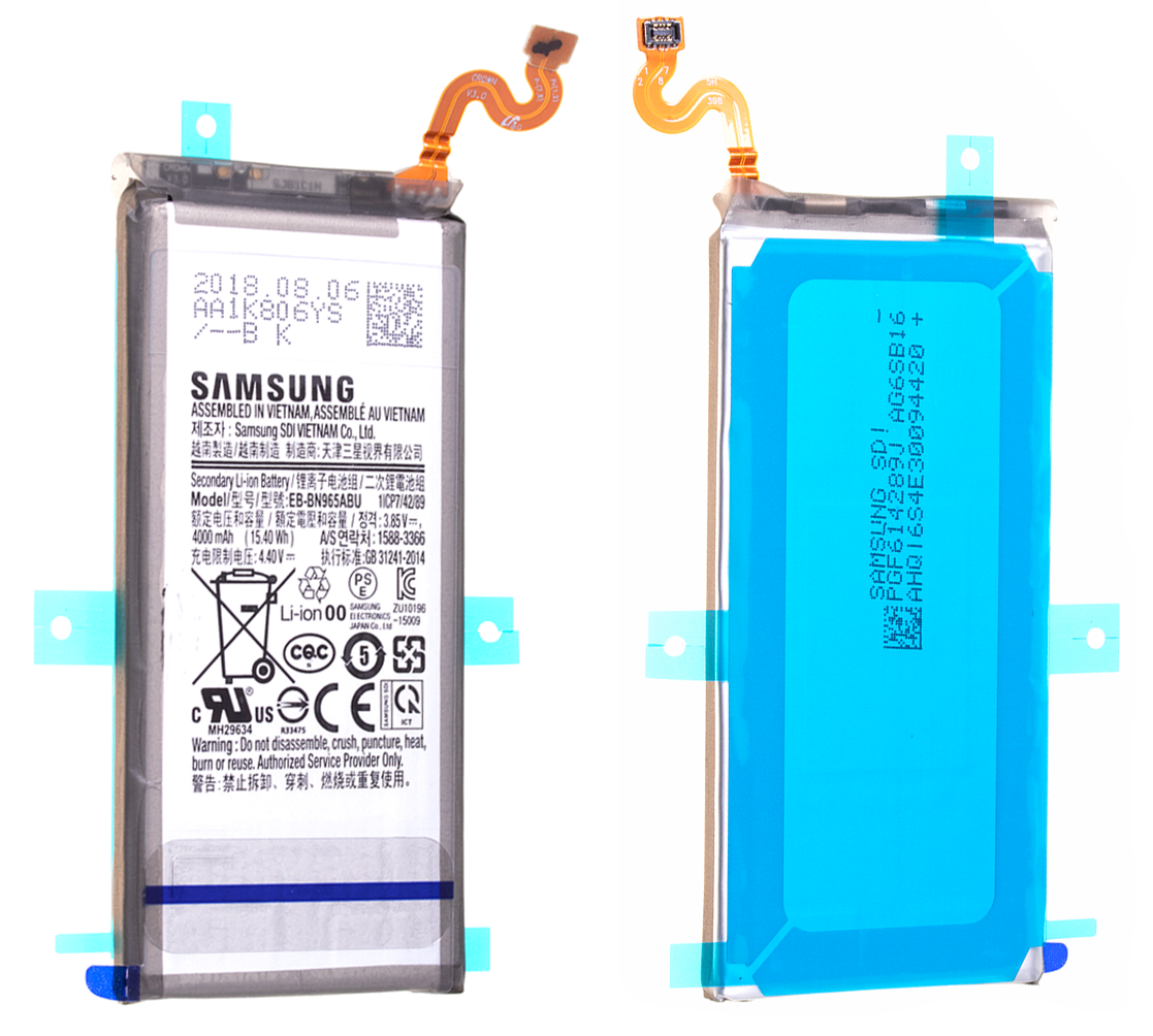 Bateria EB-BN965ABU do Samsung Galaxy Note 9 SM-N960 SERVICE PACK