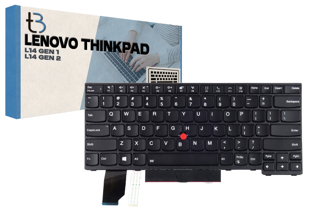 Klawiatura Lenovo ThinkPad L14 Gen 1 Gen 2 Podświetlenie LED