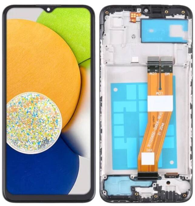 Oryginalny wyświetlacz LCD + ekran dotykowy Samsung Galaxy A03 SM-A035F 160mm (Regenerowany)