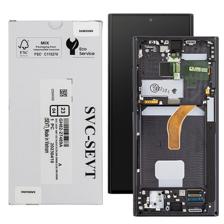 Oryginalny wyświetlacz do Samsung Galaxy S22 Ultra GH82-27489A SERVICE PACK