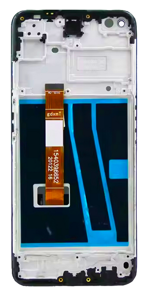 Oryginalny wyświetlacz LCD Ekran dotyk Digitizer do OPPO A72 CPH2067 Ramka