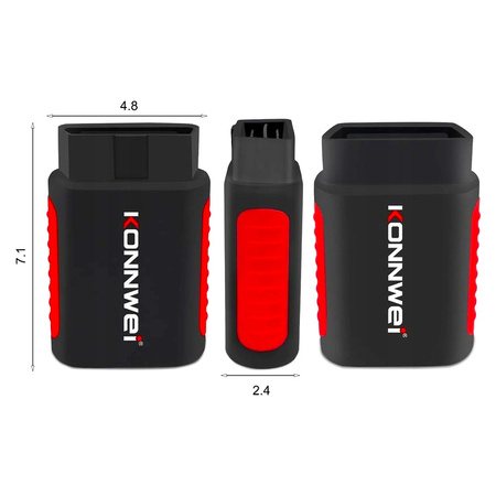 Interfejs Diagnostyczny KONNWEI KDIAG OBD2 Bluetooth BT Android iOS PL