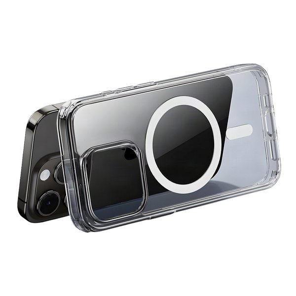 Etui Plecki Bezbarwne Magnetyczne MagSafe do Apple iPhone 16 Pro Max Clear