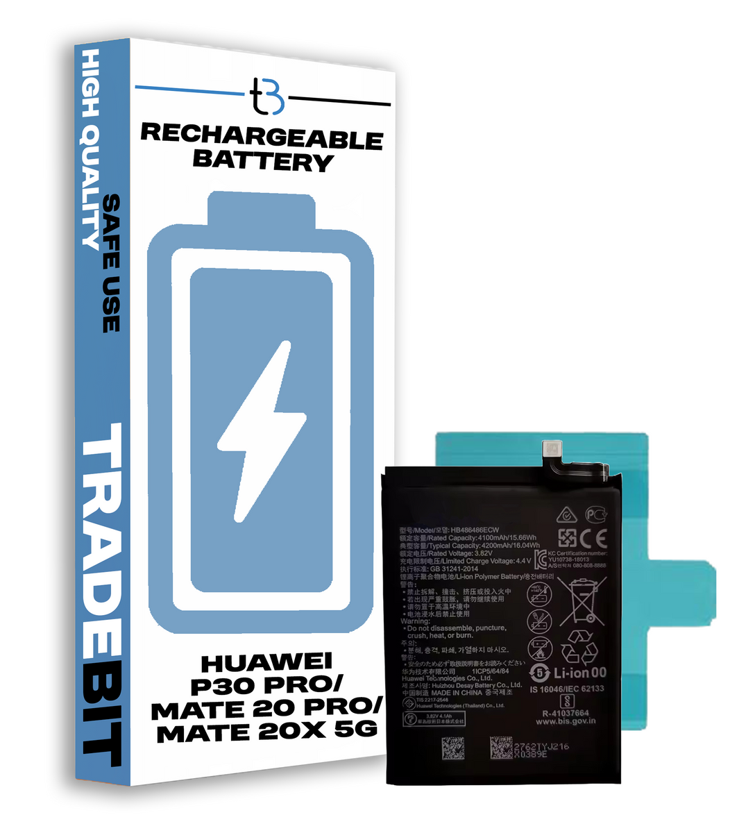 Bateria Akumulator do Huawei P30 Pro / Mate 20 Pro / Mate 20X 5G + Klej