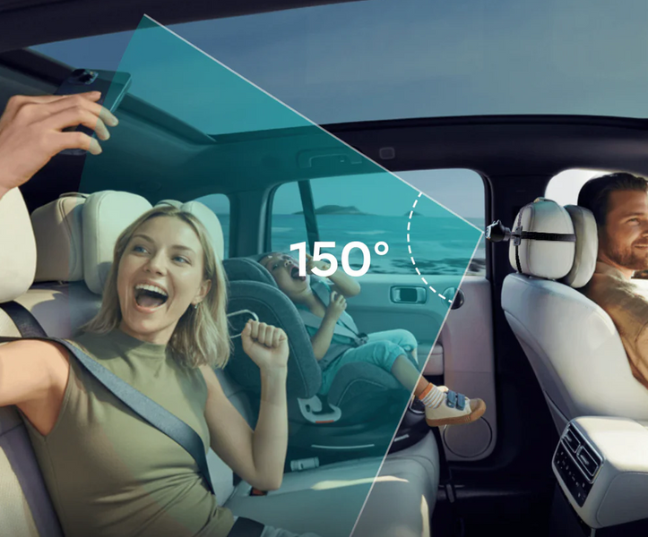 Elektroniczna Niania Kamera Samochodowa Ottocast Cabin Care Apple CarPlay