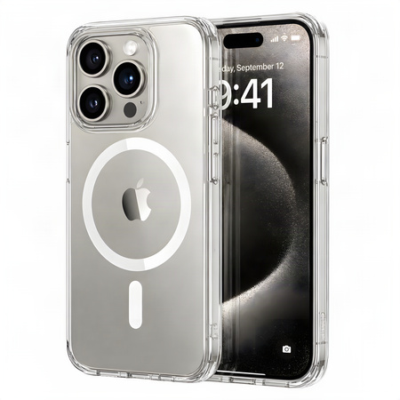 Etui Plecki Bezbarwne Magnetyczne MagSafe do Apple iPhone 14 Pro Clear Case