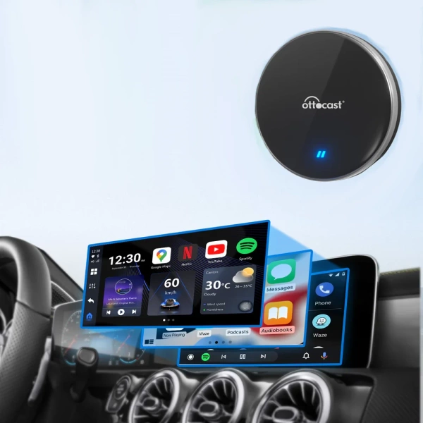 Ottocast P3Lite 4/64GB Bezprzewodowy Carplay Android Auto SIM TF Mini HDMI