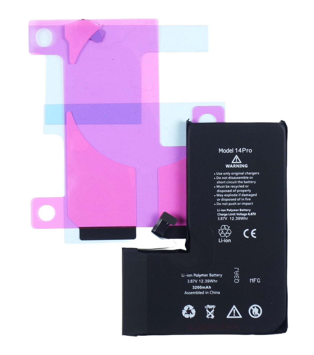 Bateria do Apple iPhone 14 Pro 3200mAh BEZ KOMUNIKATU Crack BMS + klej