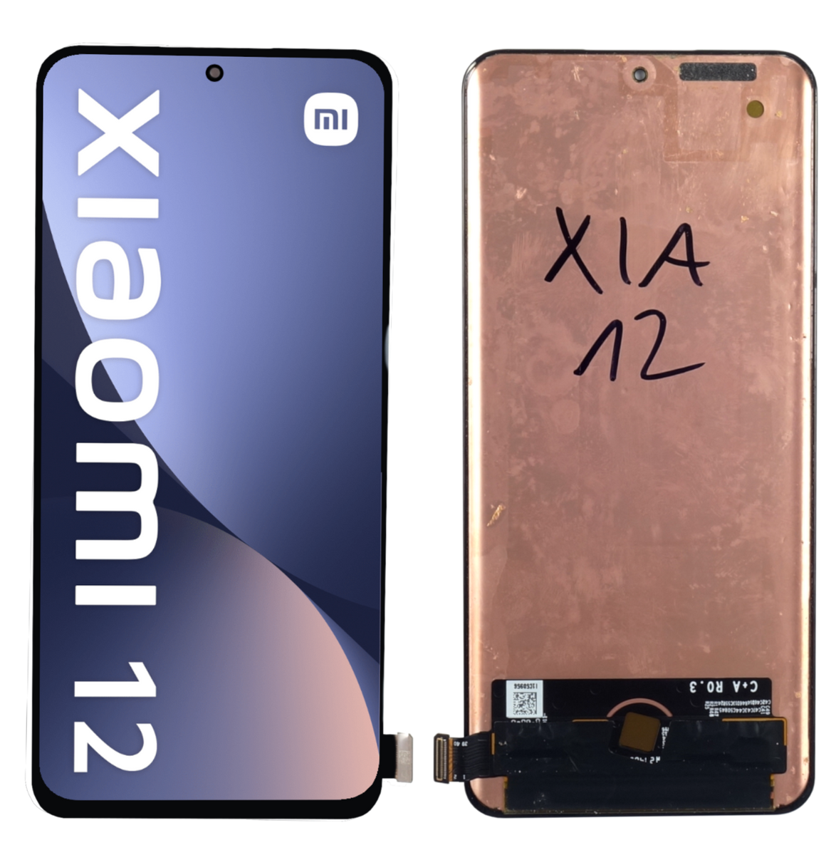 Oryginalny wyświetlacz LCD Ekran dotykowy do Xiaomi 12 12S 12X 5G (2022) Regenerowany (REF)