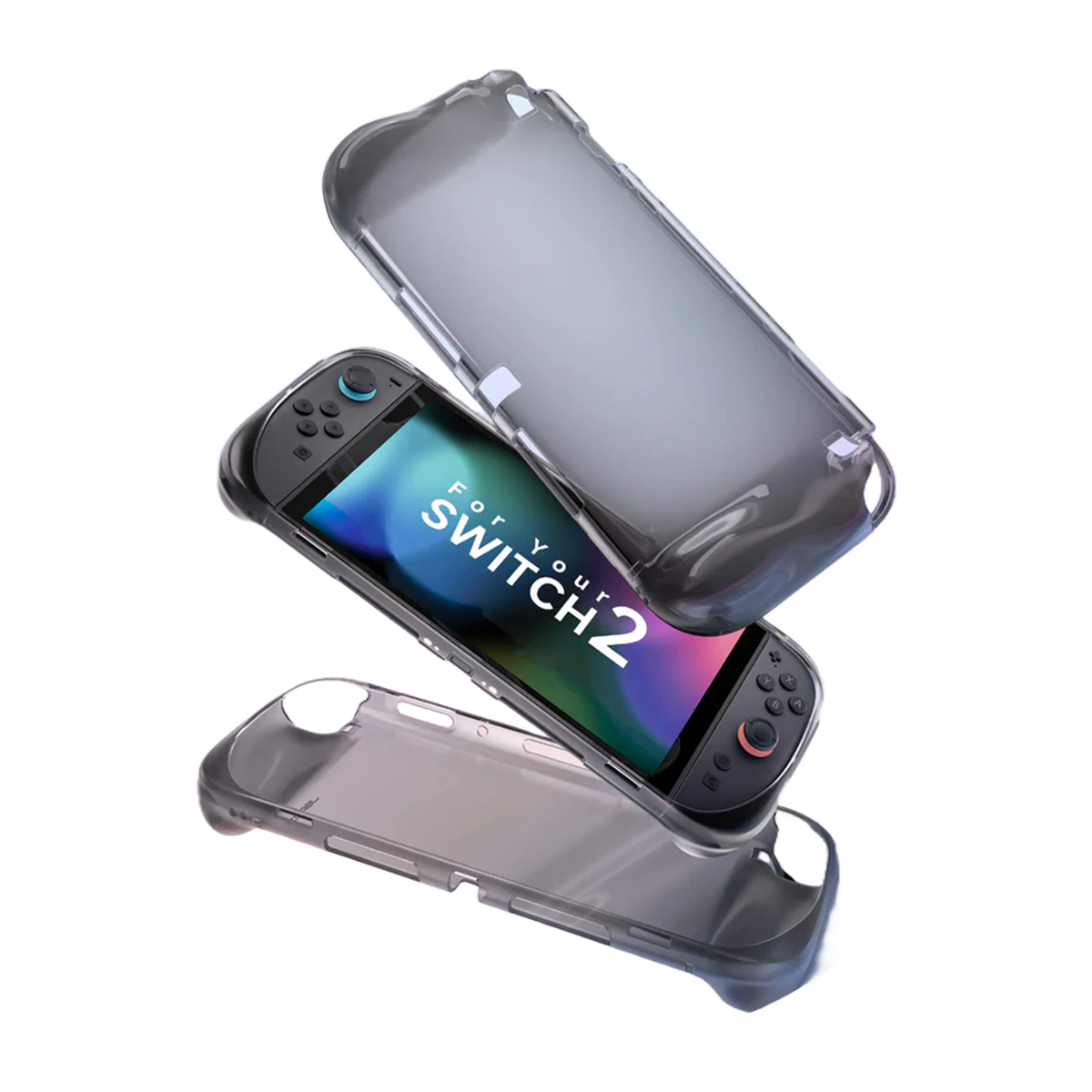 Etui ochronne TPU Czarna Nakładka Case JSAUX do konsoli Nintendo Switch 2