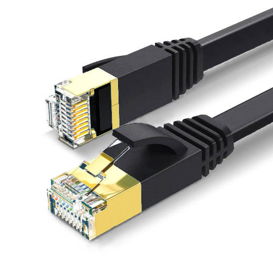 Kabel sieciowy Lan Ethernet płaski SFTP CAT7 2m