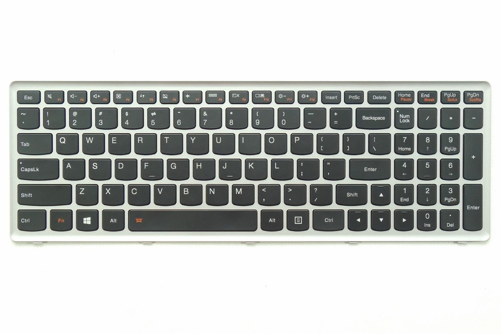 Klawiatura do laptopa Lenovo Ideapad Z510 Podświetlana