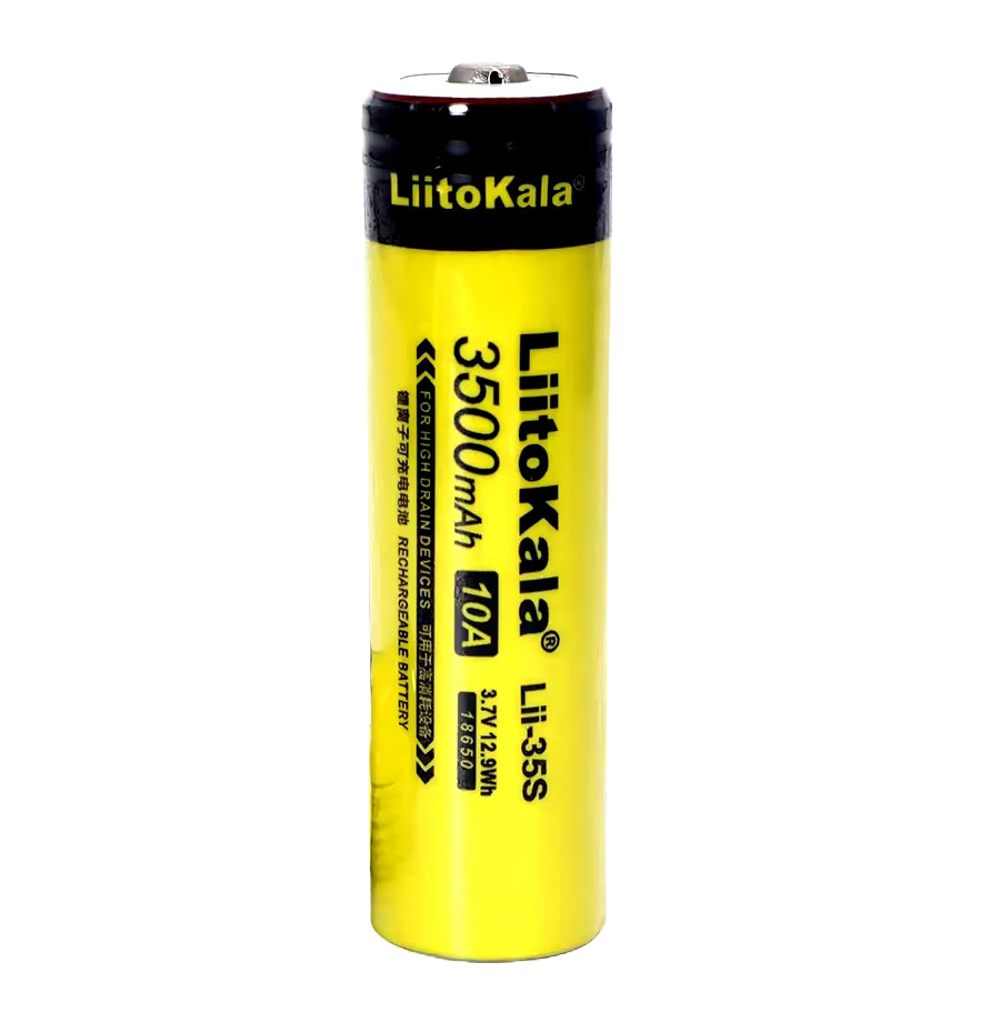 Akumulator bateria ogniwo LiitoKala Lii-35S plus wypukły 3.7V 3500mAh 18650