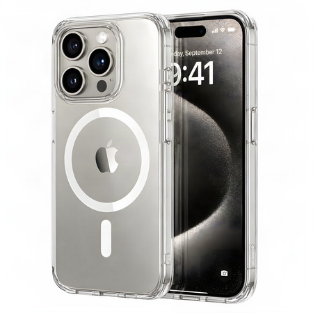 Etui Plecki Bezbarwne Magnetyczne MagSafe do Apple iPhone 14 Pro Max Clear