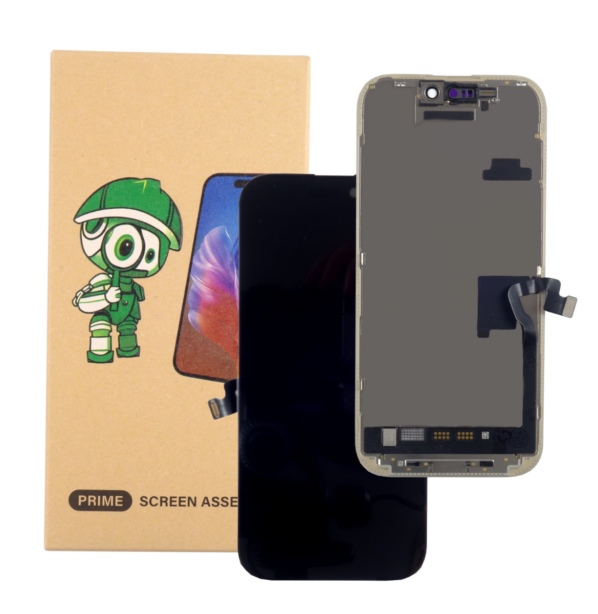 Oryginalny wyświetlacz LCD do Apple iPhone 16 Pro Wymieniona szybka BEZ IC 120Hz