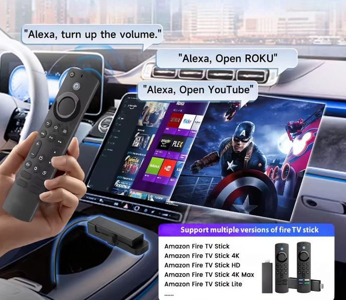 Adapter Bezprzewodowy Carlinkit FireDrive Link dla CarPlay Fire TV Stick