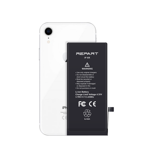 ZESTAW Bateria do Apple iPhone XR REPART 3550mAh większa pojemność + narzędzia + uszczelka pod ekran