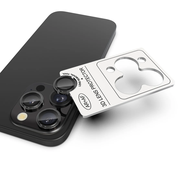 Szkło Ochronne na aparat obiektyw do iPhone 14 Pro / 14 Pro Max + Aplikator