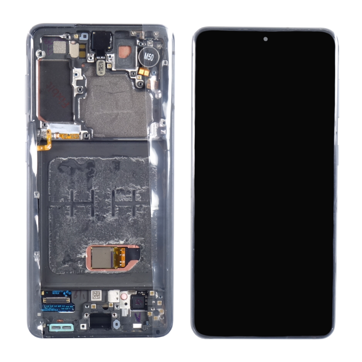 Oryginalny wyświetlacz do Samsung Galaxy S21 5G Regenerowany (REF) Ramka