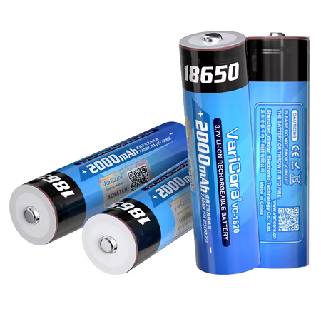 Akumulator bateria ogniwo VariCore VC-1820 Plus 18650 Li-ion 3.7V 2000mAh