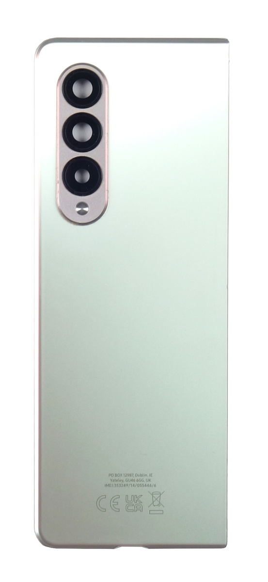 Klapka Baterii Plecki Obudowa do Samsung Galaxy Z Fold3 - Srebrna