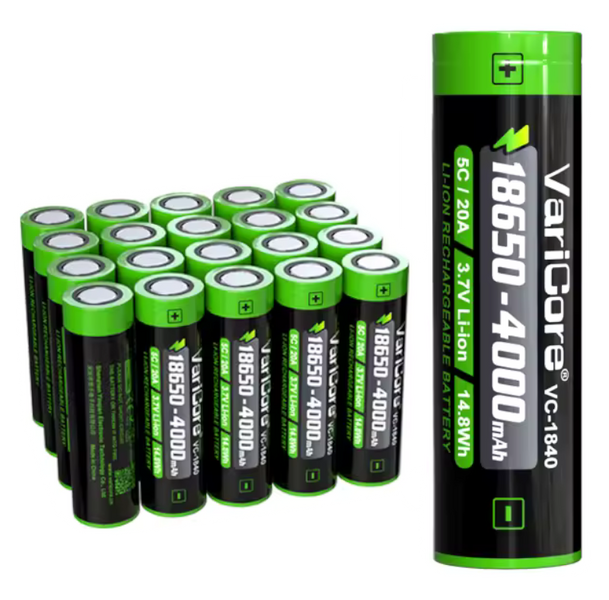 Akumulator bateria ogniwo VariCore VC-1840 18650 Li-ion 3.7V 4000mAh
