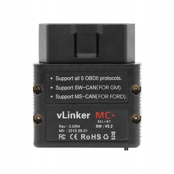 Interfejs Vgate vLinker MC+ Bluetooth 4.0 Bimmercode Forscan Android iOS