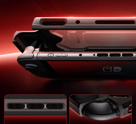Ochronna Obudowa Armor Case Grip Nakładka JSAUX do NINTENDO SWITCH 2