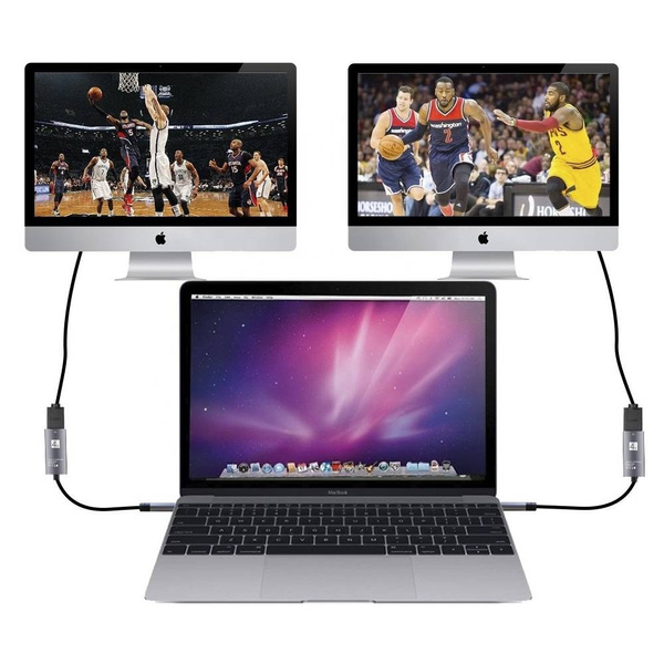 Kabel przewód adapter USB-C 3.1 TYP C do HDMI 4K MHL 15cm